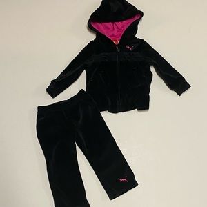 2 piece Black Puma warm set- 18 m Gir